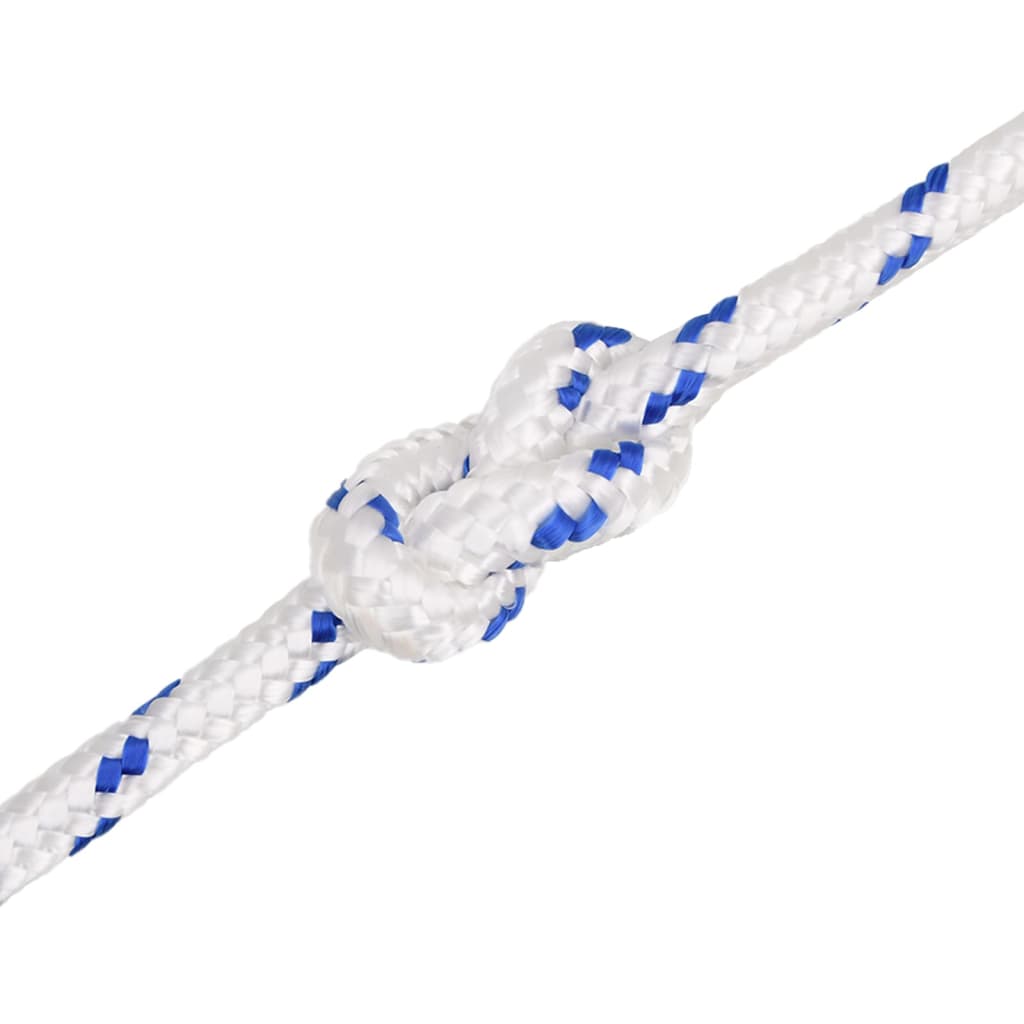 Corda de barco 18 mm 25 m polipropileno branco