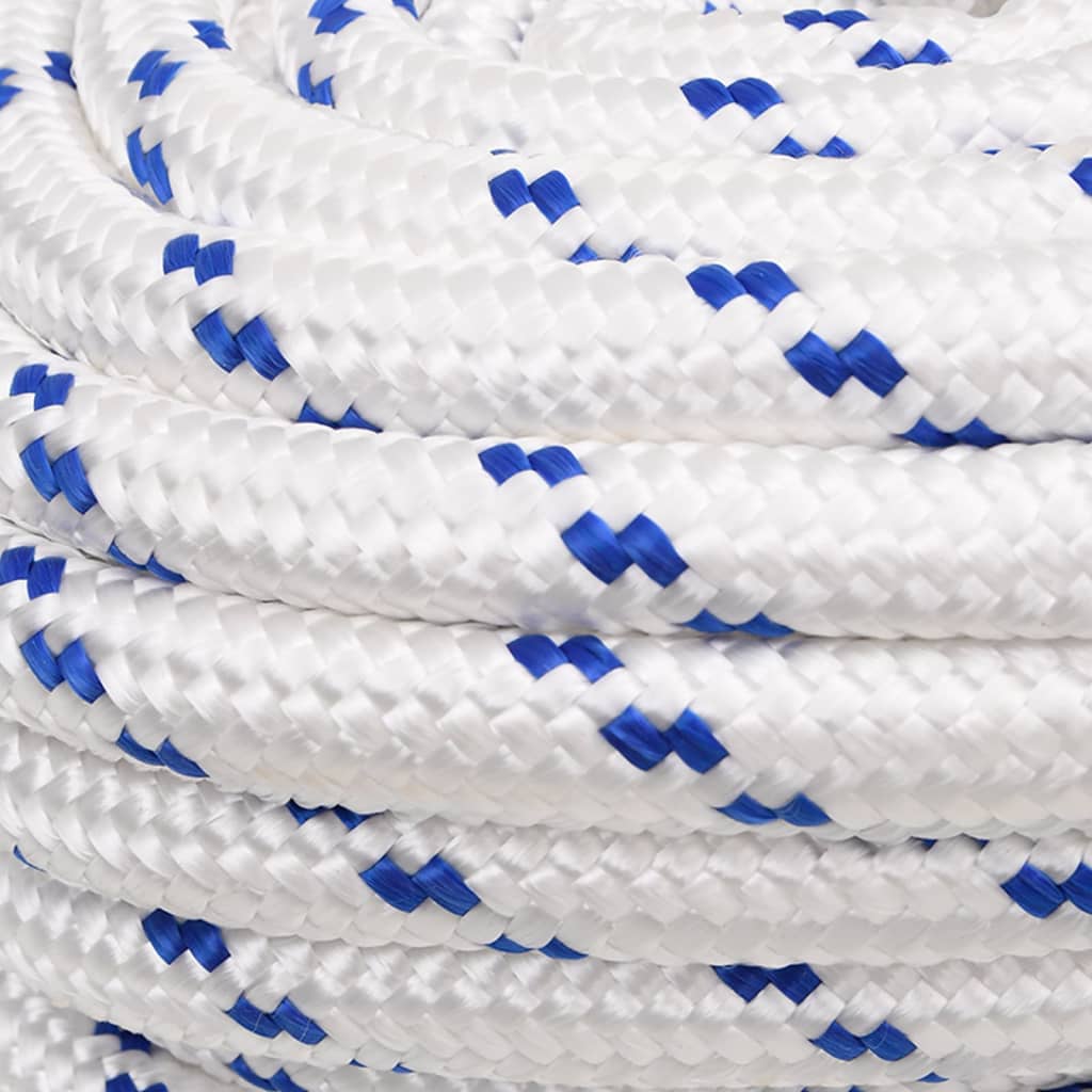 Corda de barco 20 mm 100 m polipropileno branco
