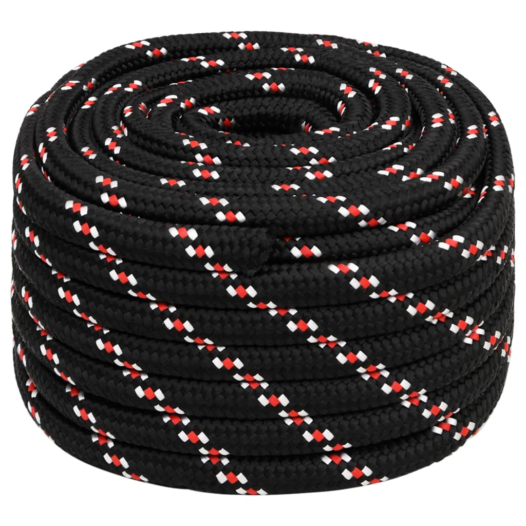 Corda de barco 20 mm 50 m polipropileno preto