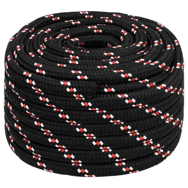 Corda de barco 20 mm 50 m polipropileno preto