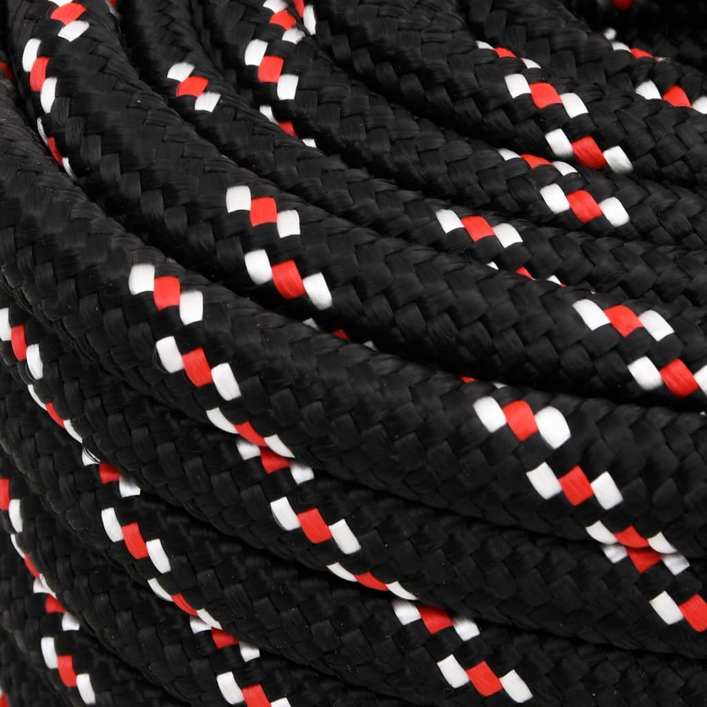Corda de barco 20 mm 50 m polipropileno preto