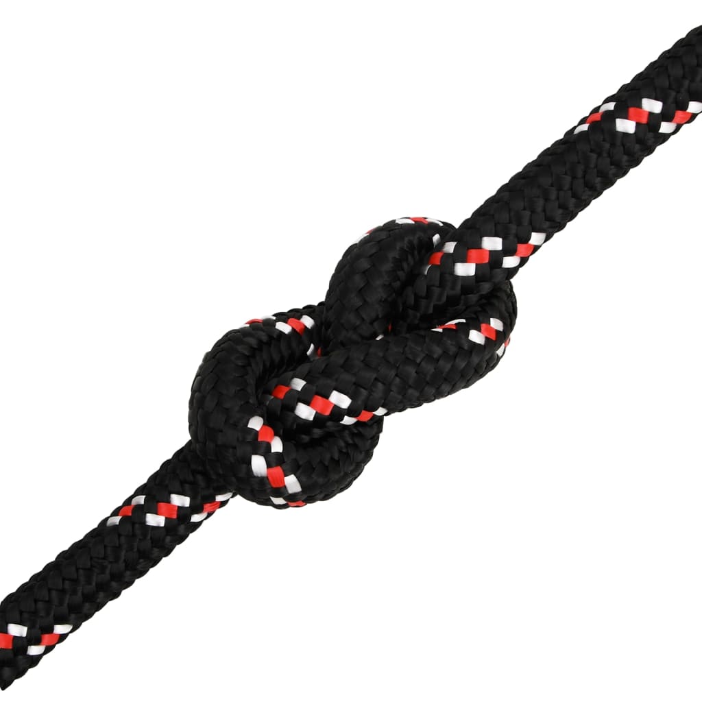 Corda de barco 20 mm 50 m polipropileno preto