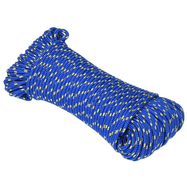 Corda de barco 5 mm 100 m polipropileno azul