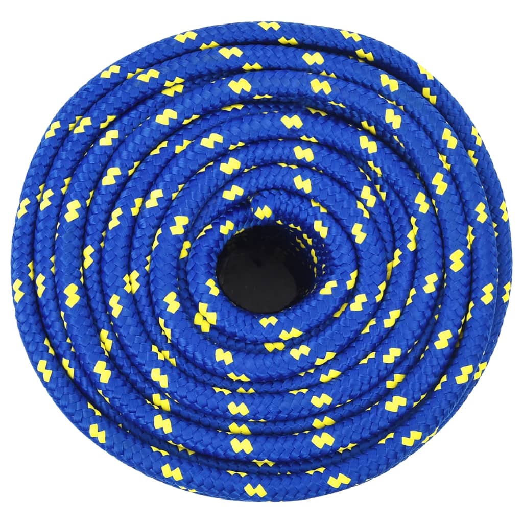 Corda de barco 12 mm 25 m polipropileno azul