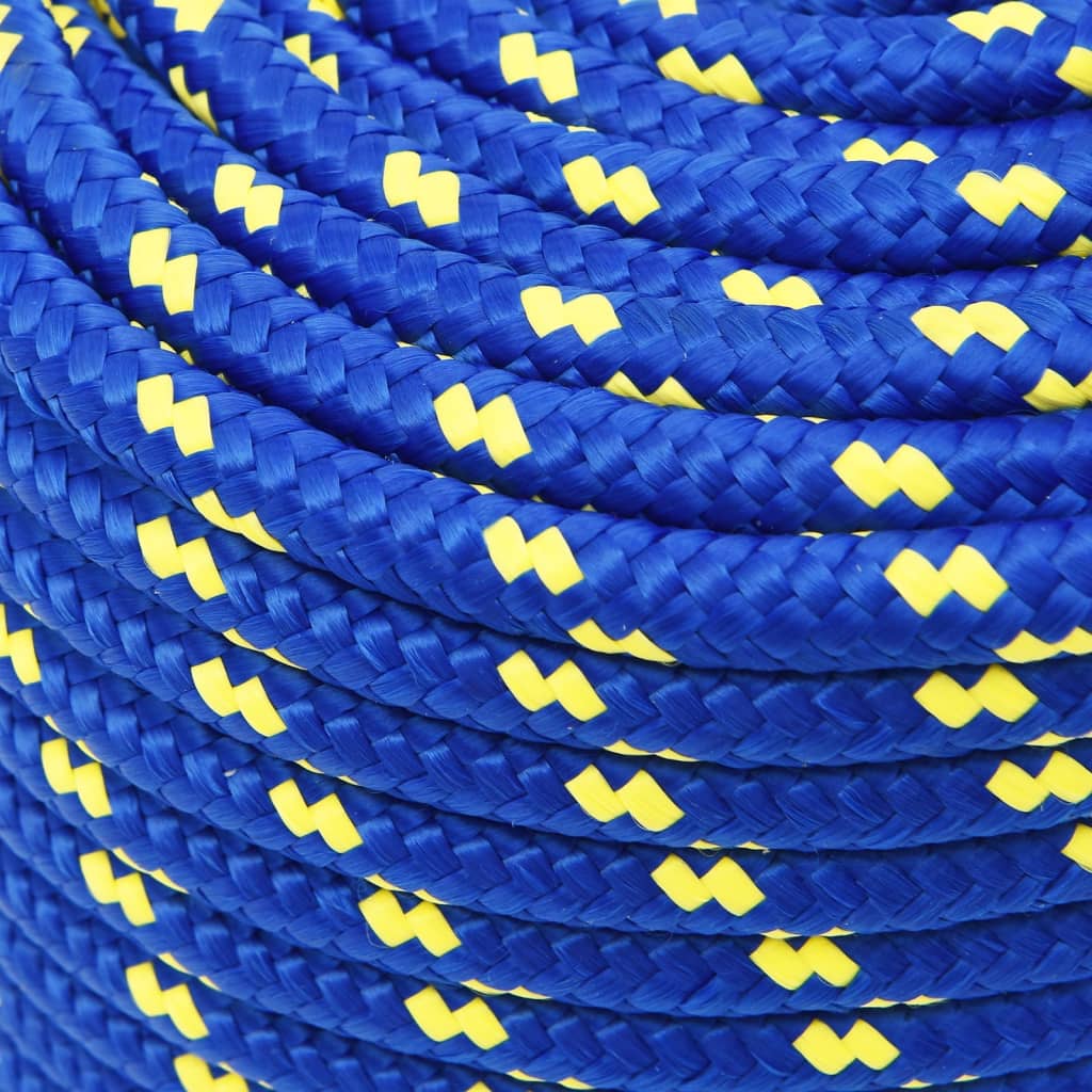 Corda de barco 14 mm 100 m polipropileno azul