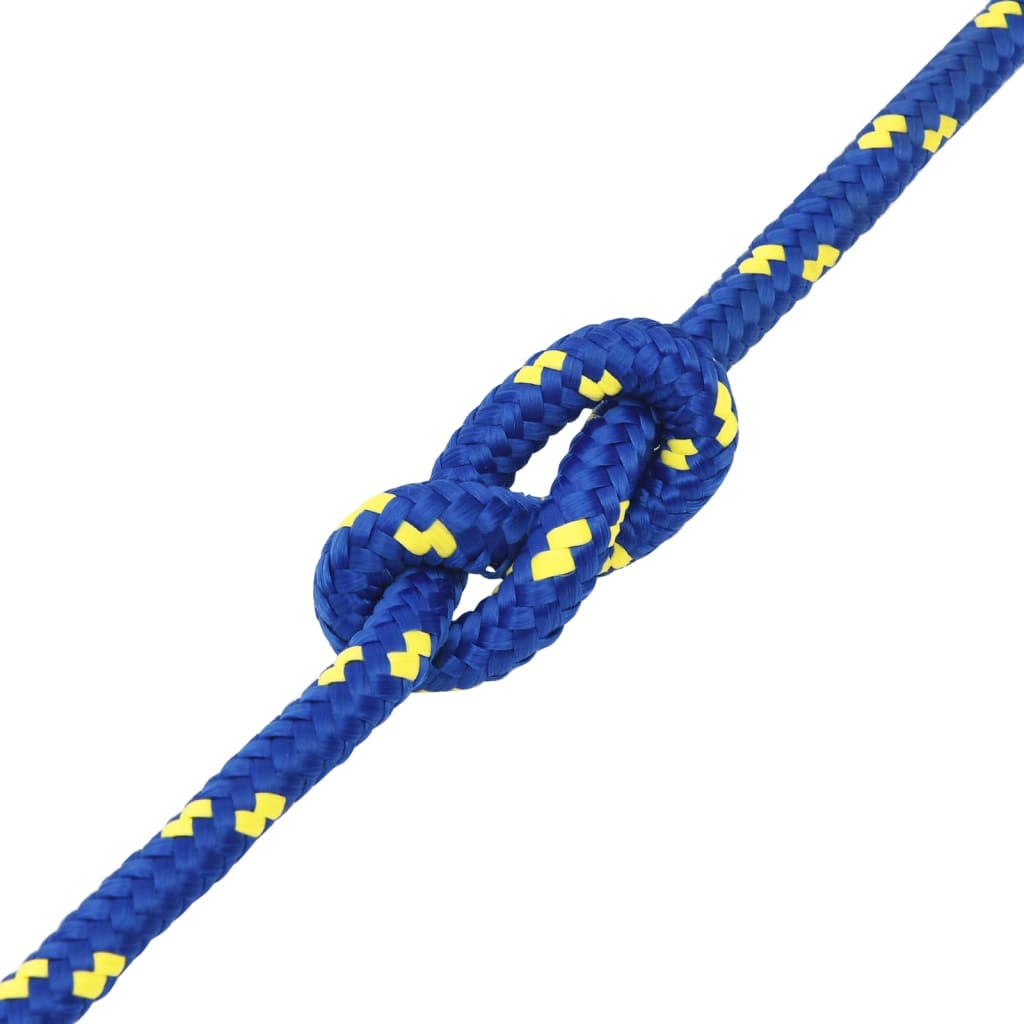 Corda de barco 14 mm 100 m polipropileno azul