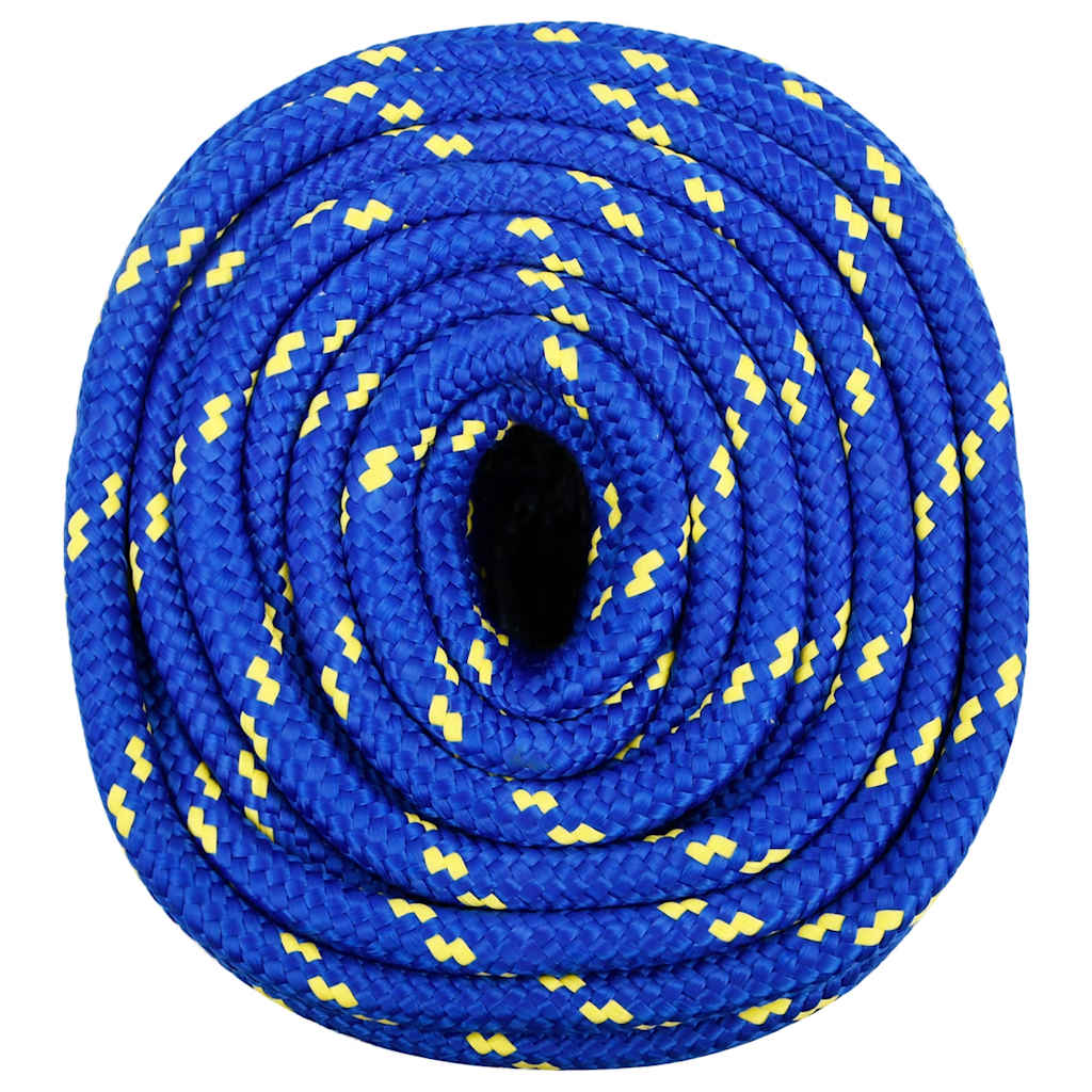 Corda de barco 16 mm 100 m polipropileno azul