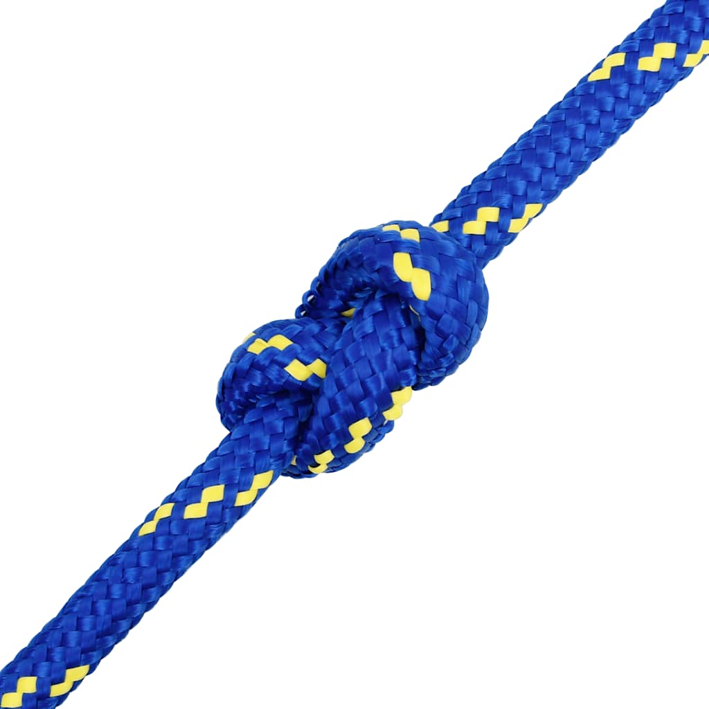 Corda de barco 16 mm 100 m polipropileno azul