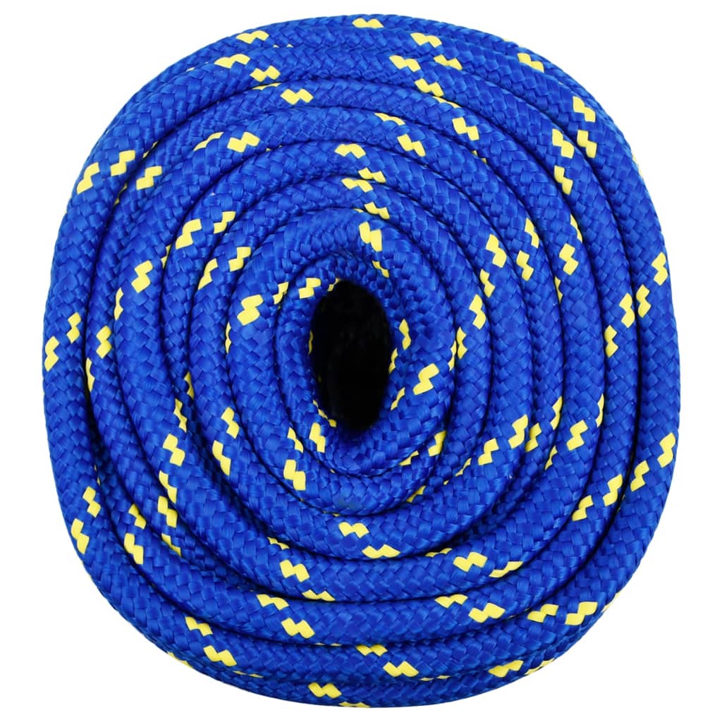 Corda de barco 18 mm 100 m polipropileno azul