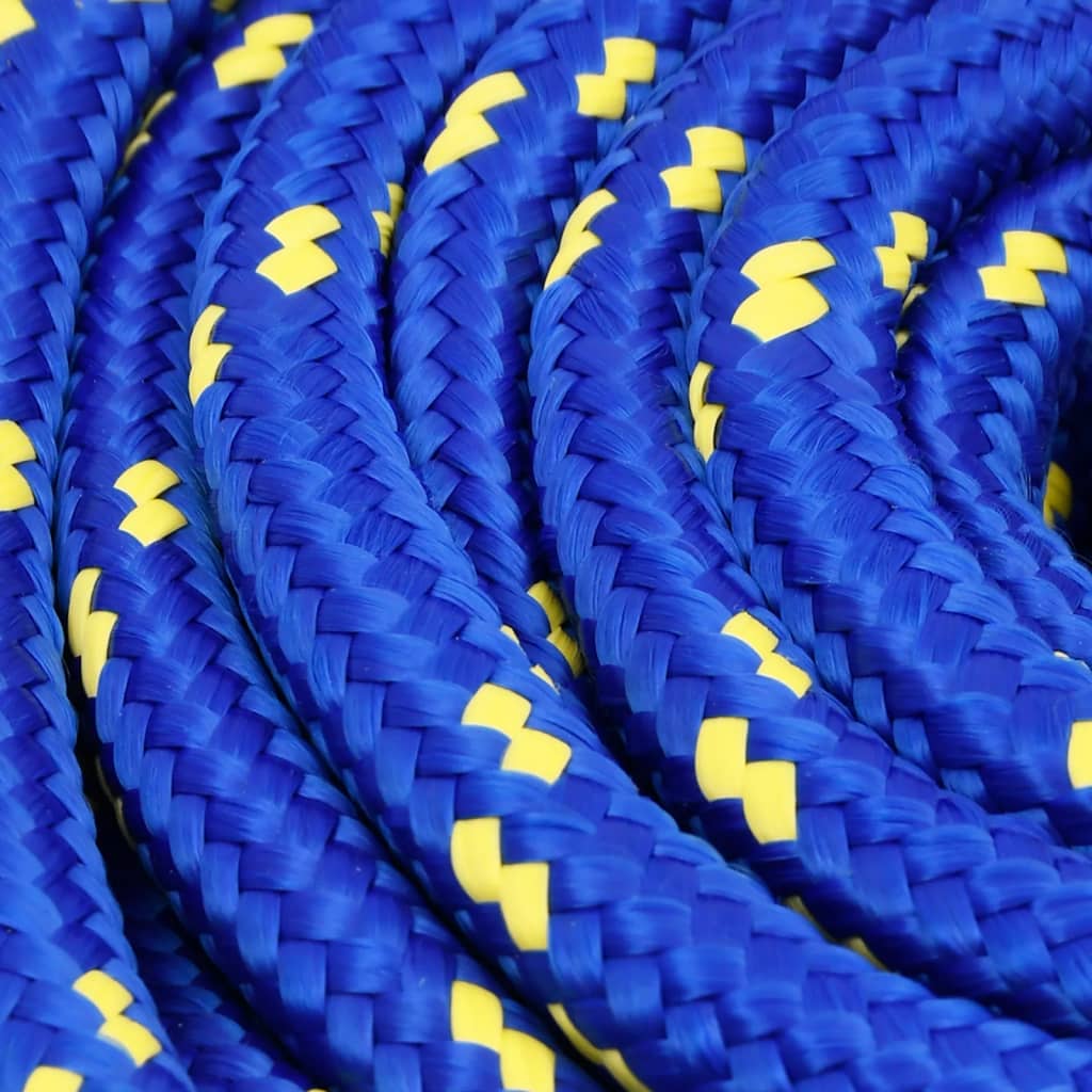 Corda de barco 18 mm 100 m polipropileno azul