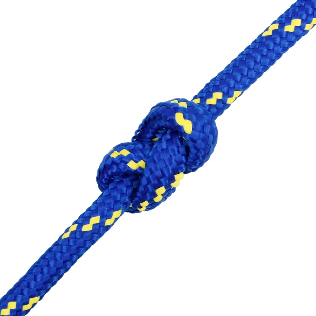 Corda de barco 18 mm 100 m polipropileno azul
