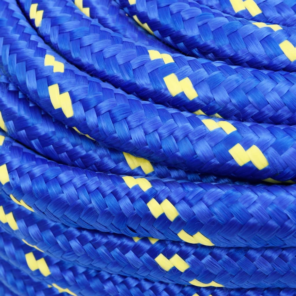 Corda de barco 20 mm 25 m polipropileno azul