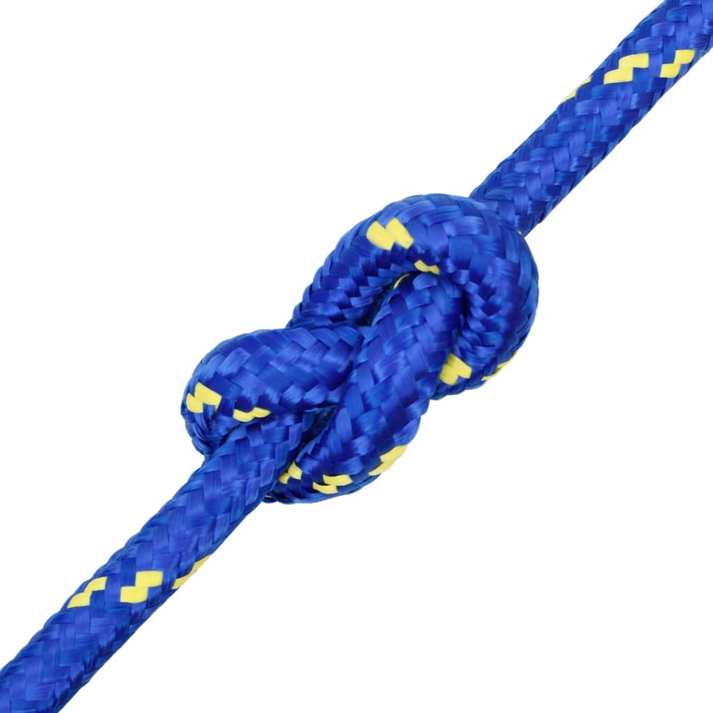 Corda de barco 20 mm 25 m polipropileno azul