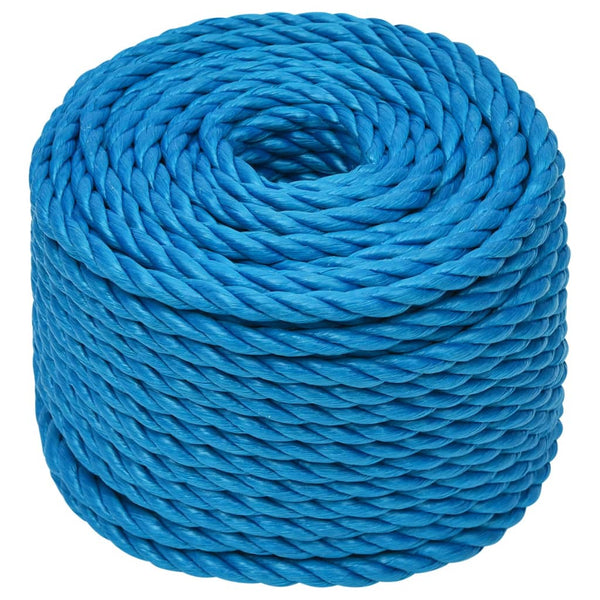 Corda de trabalho 10 mm 25 m polipropileno azul