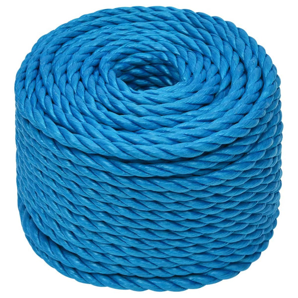 Corda de trabalho 14 mm 50 m polipropileno azul