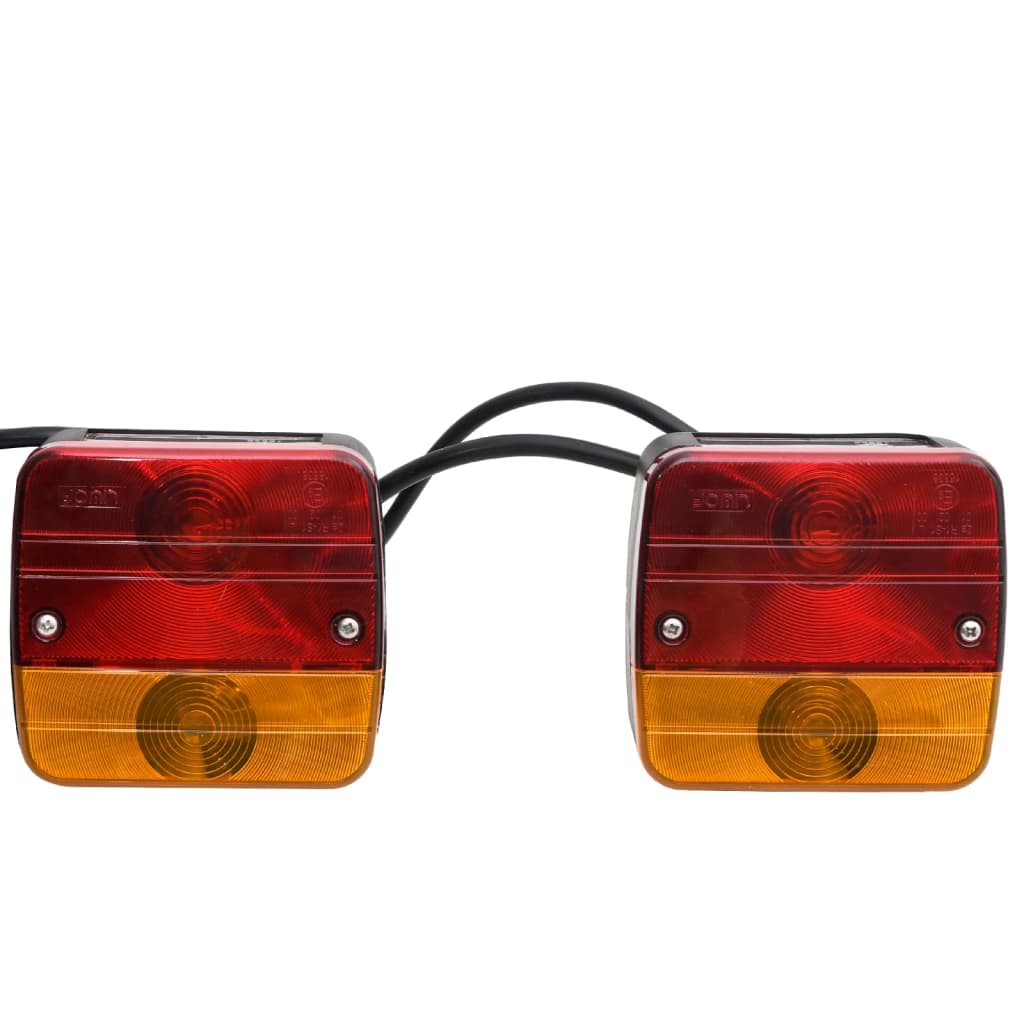 Farolins de reboque 2pcs lâmpada clássica 12V vermelho