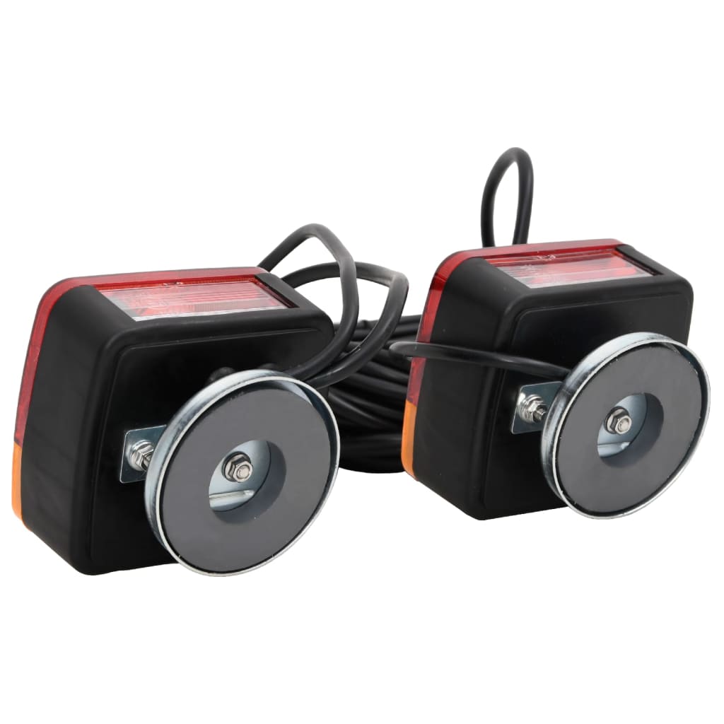 Farolins de reboque 2pcs lâmpada clássica 12V vermelho