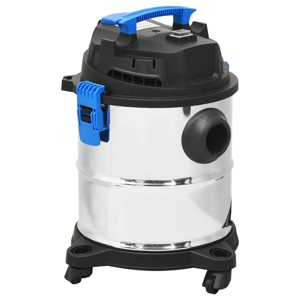Aspirador húmido/seco 1200 W 20 L prateado