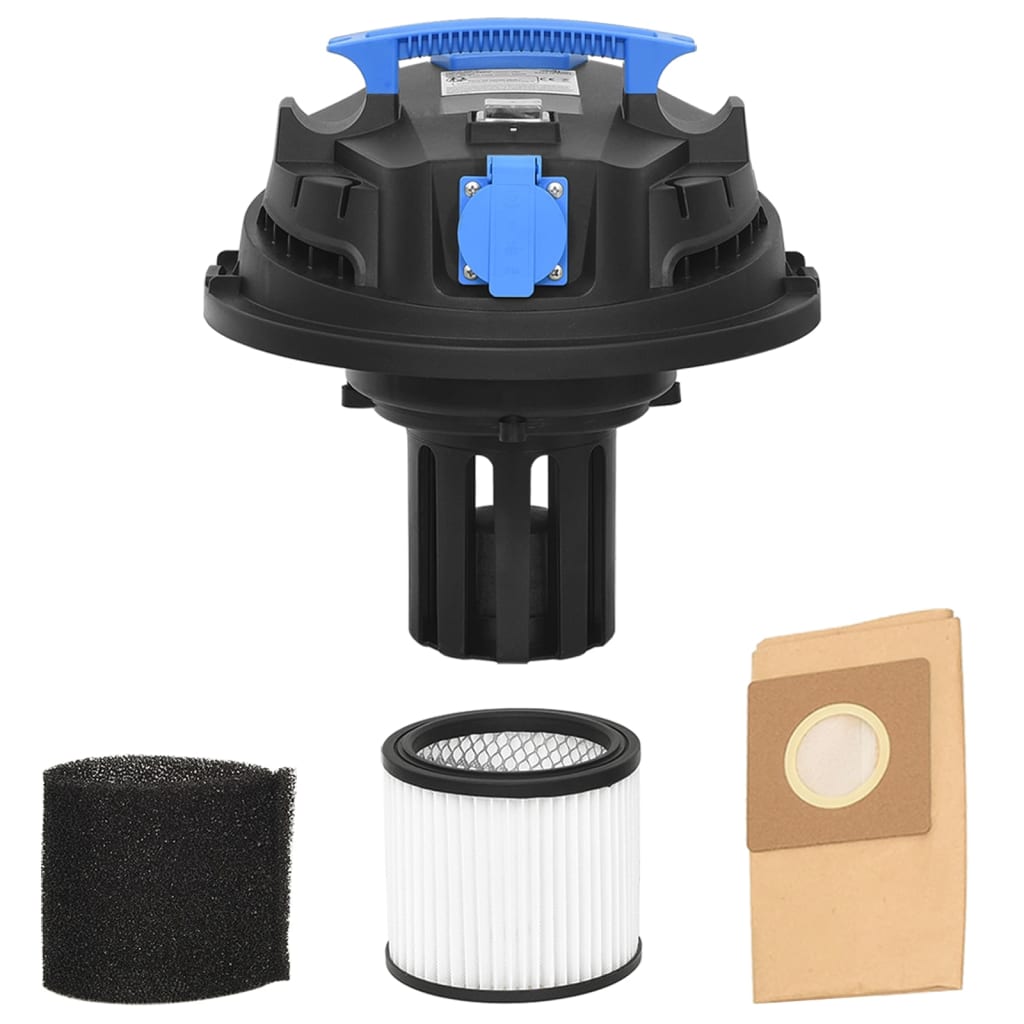 Aspirador húmido/seco 1200 W 30 L prateado