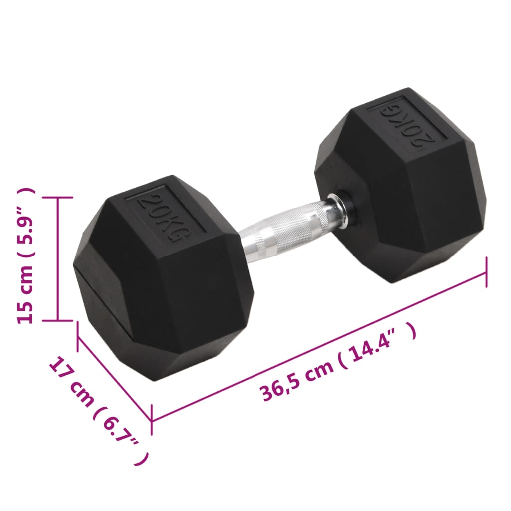 Haltere 20 kg ferro fundido