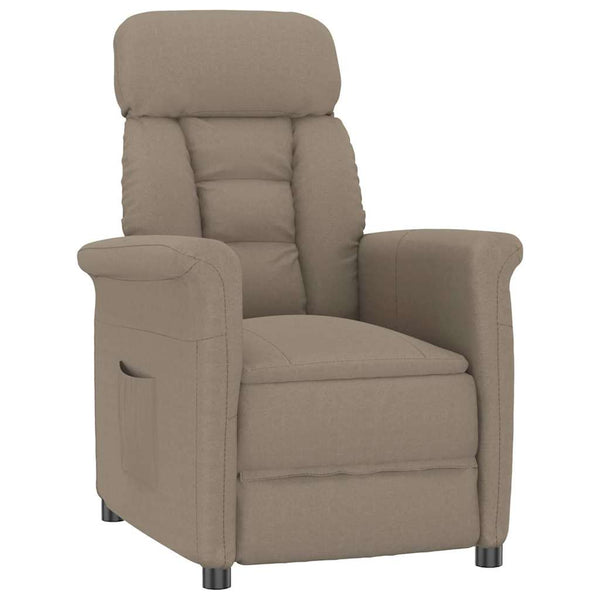 Poltrona Reclinável Taupe Cinzento-acastanhado