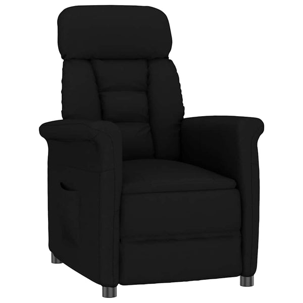 Poltrona Reclinável Preta Preto 70.5 x 96.5 x 95 cm