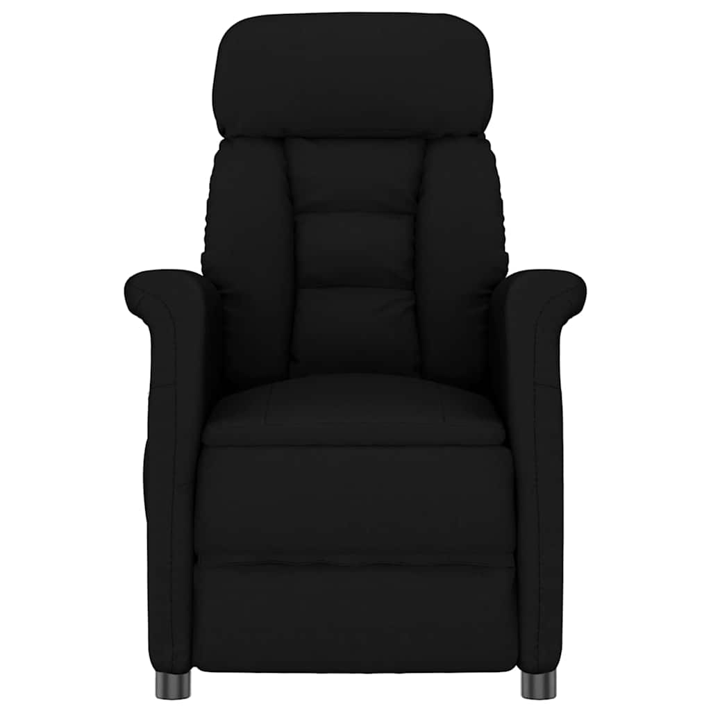 Poltrona Reclinável Preta Preto 70.5 x 96.5 x 95 cm