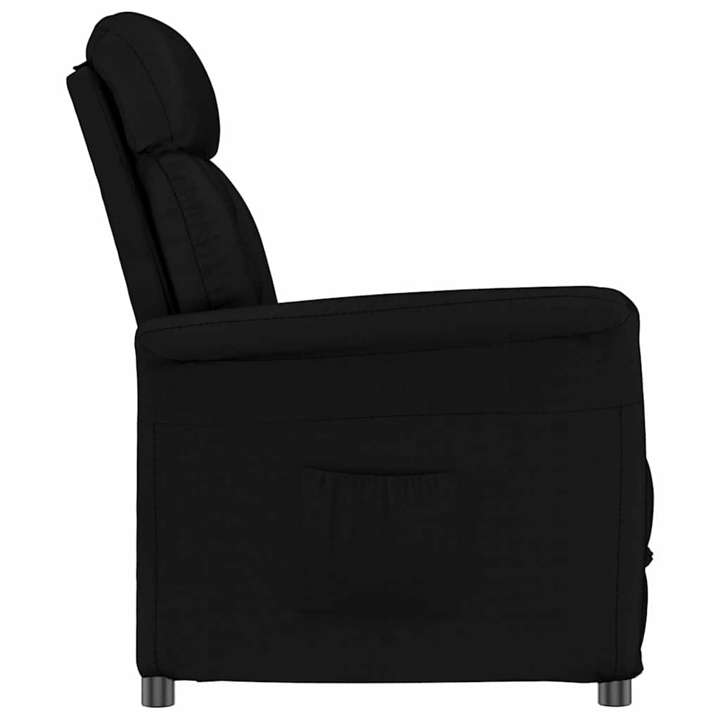 Poltrona Reclinável Preta Preto 70.5 x 96.5 x 95 cm