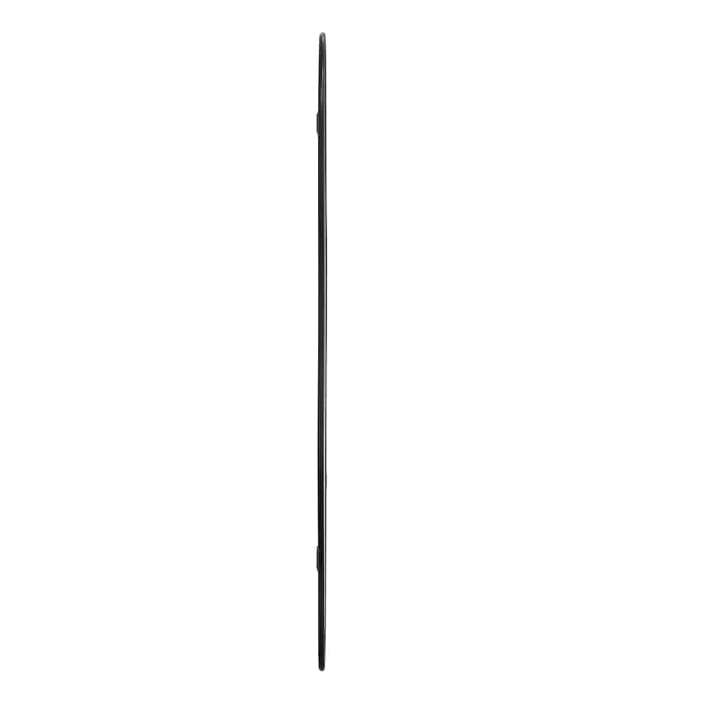 Espelho de parede 90x40 cm preto