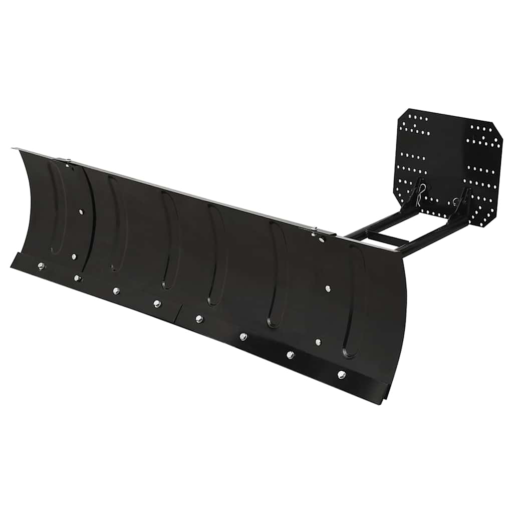 Limpa-neves para ATV 150x38 cm preto