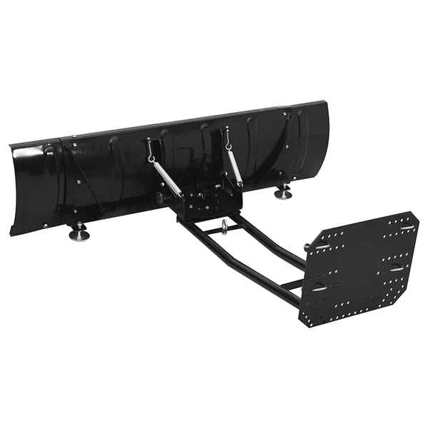 Limpa-neves para ATV 150x38 cm preto