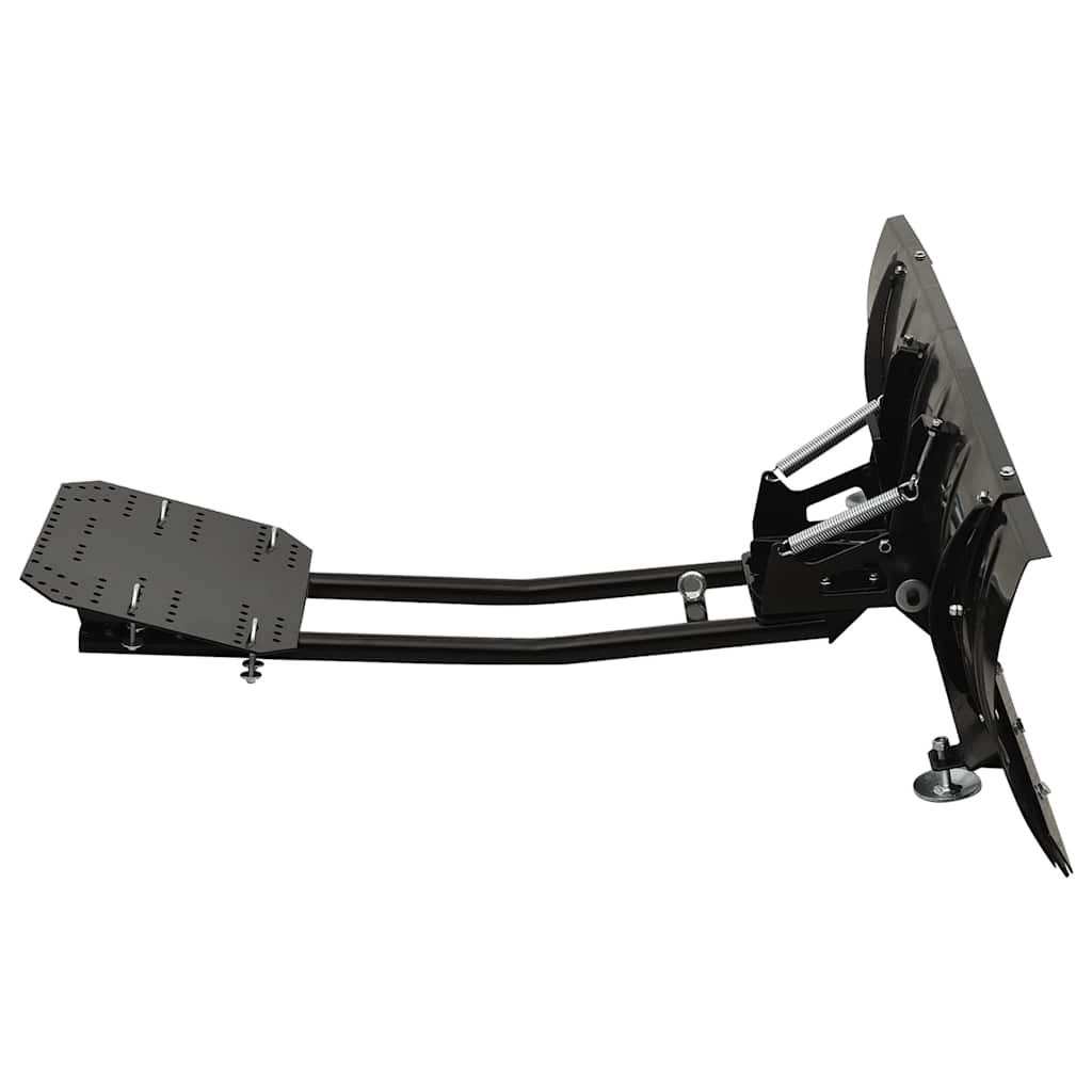 Limpa-neves para ATV 150x38 cm preto