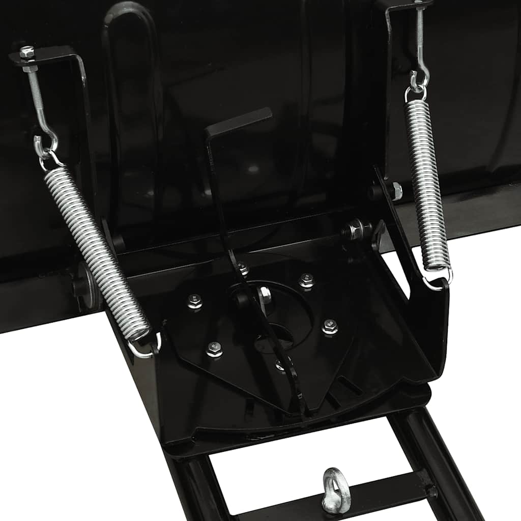 Limpa-neves para ATV 150x38 cm preto
