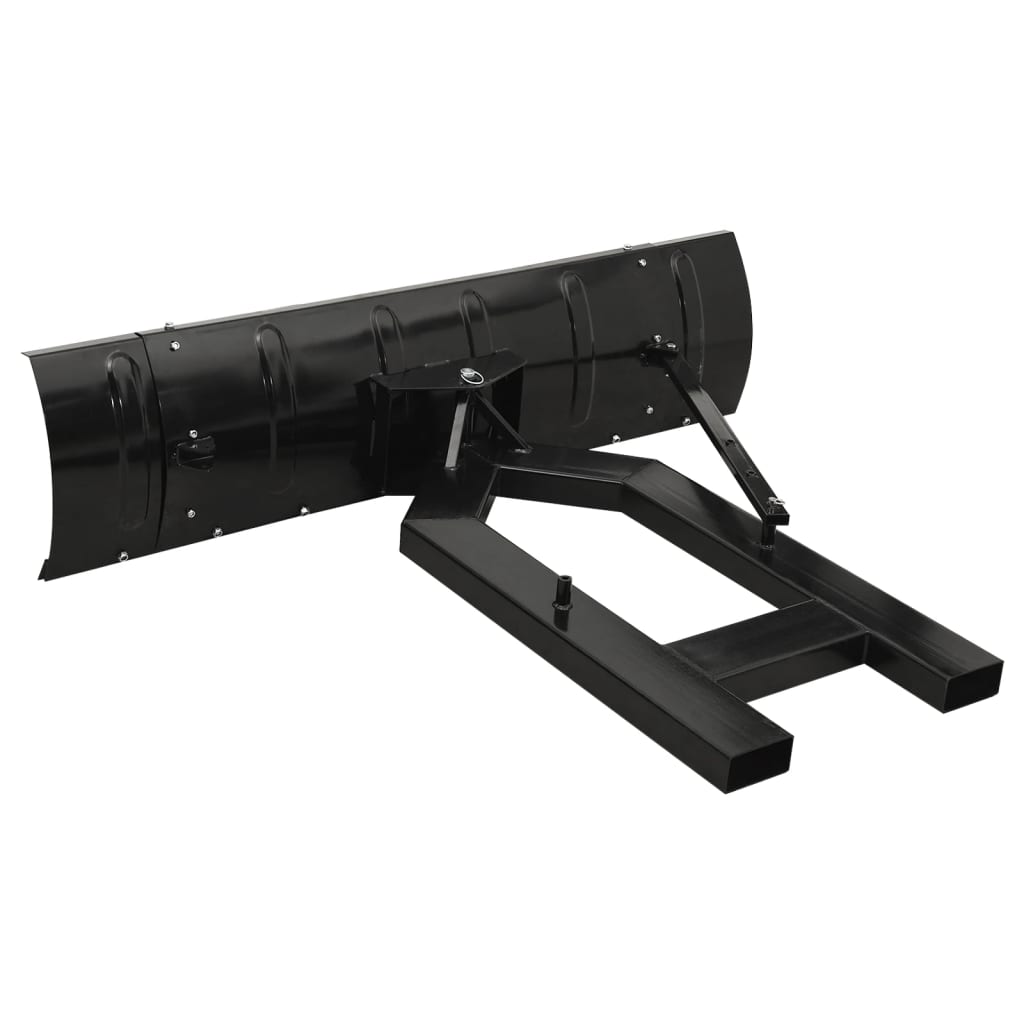 Limpa-neves para empilhador 150x38 cm preto