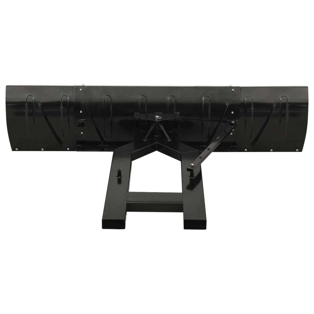 Limpa-neves para empilhador 200x48 cm preto