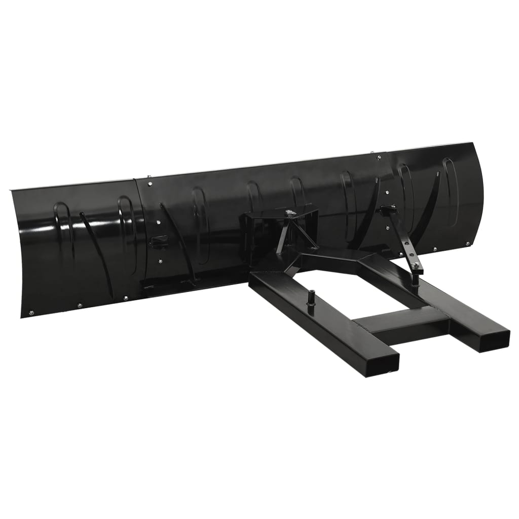 Limpa-neves para empilhador 200x48 cm preto