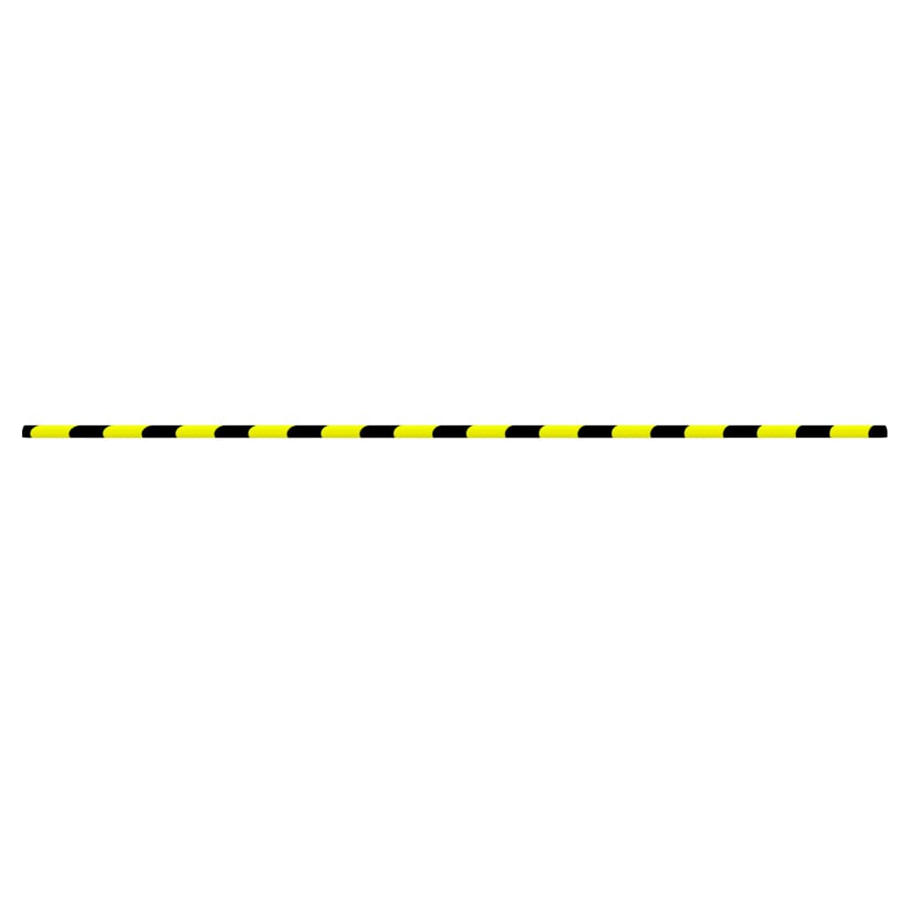 Protetor de canto 4x3x100 cm PU amarelo e preto