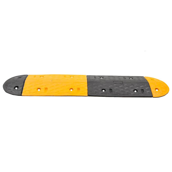 Lomba 129x32,5x4 cm borracha preto e amarelo
