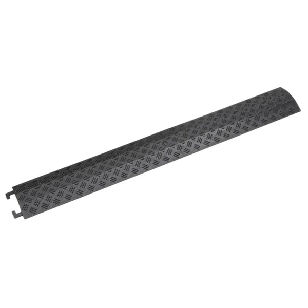 Rampas protetoras de cabos 2 pcs 98,5 cm preto