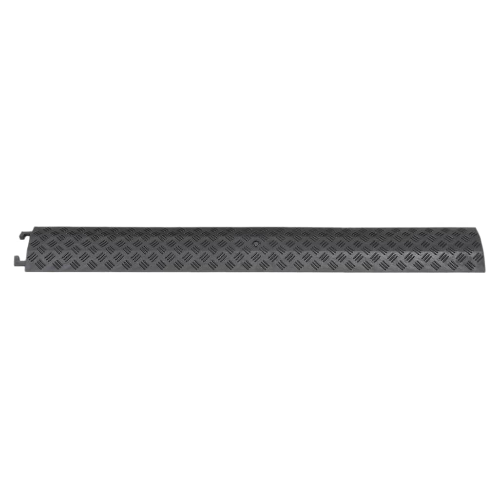 Rampas protetoras de cabos 2 pcs 98,5 cm preto
