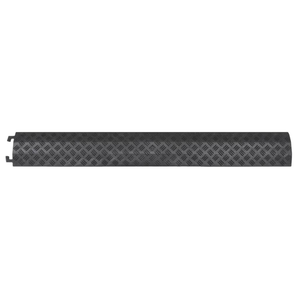 Rampas protetoras de cabos 2 pcs 98,5 cm preto