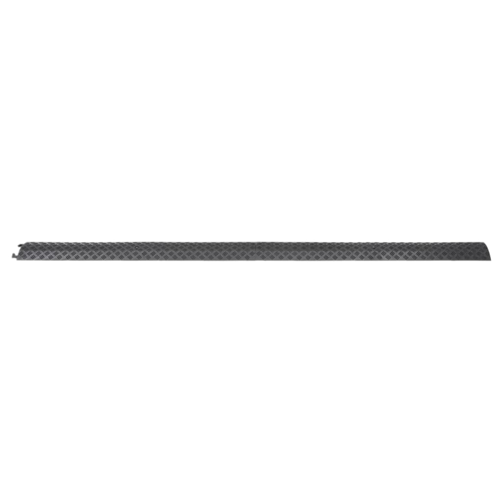 Rampas protetoras de cabos 2 pcs 98,5 cm preto