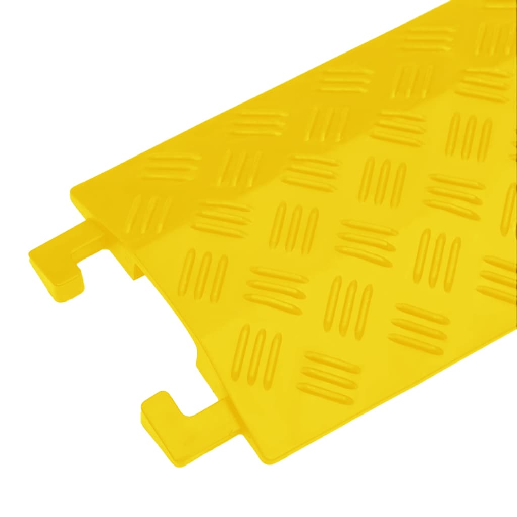 Rampas protetora de cabos 2 pcs 98,5 cm amarelo