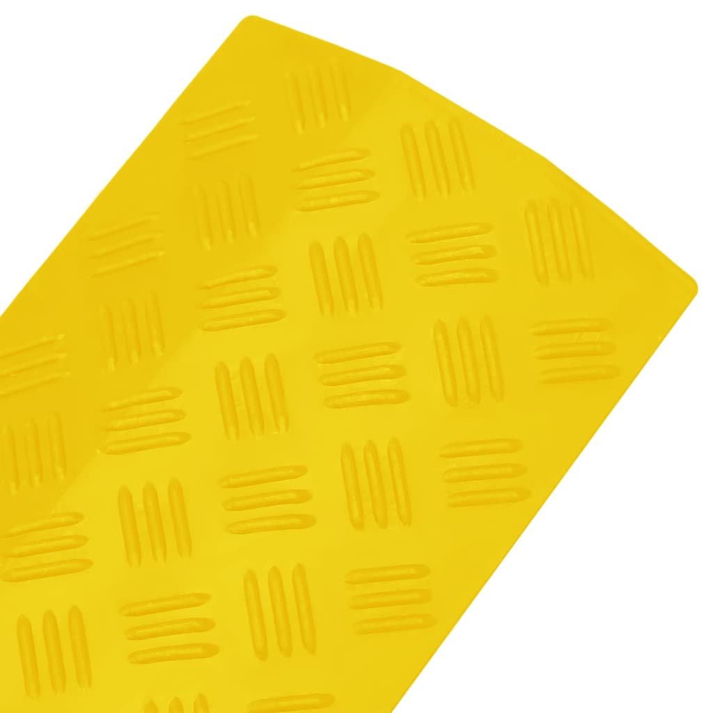 Rampas protetora de cabos 2 pcs 98,5 cm amarelo