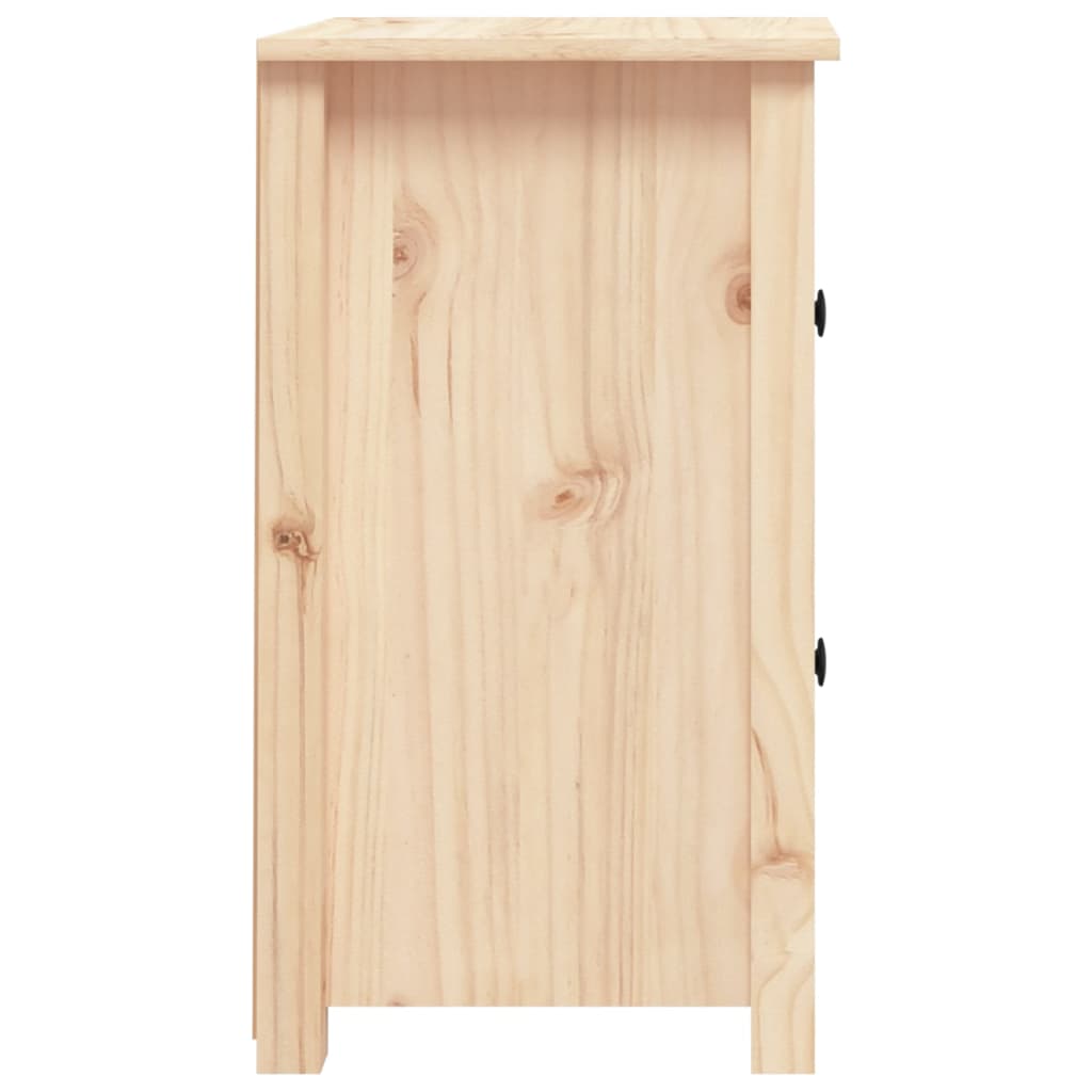 Mesas de cabeceira 2 pcs 40x35x61,5 cm madeira de pinho maciça