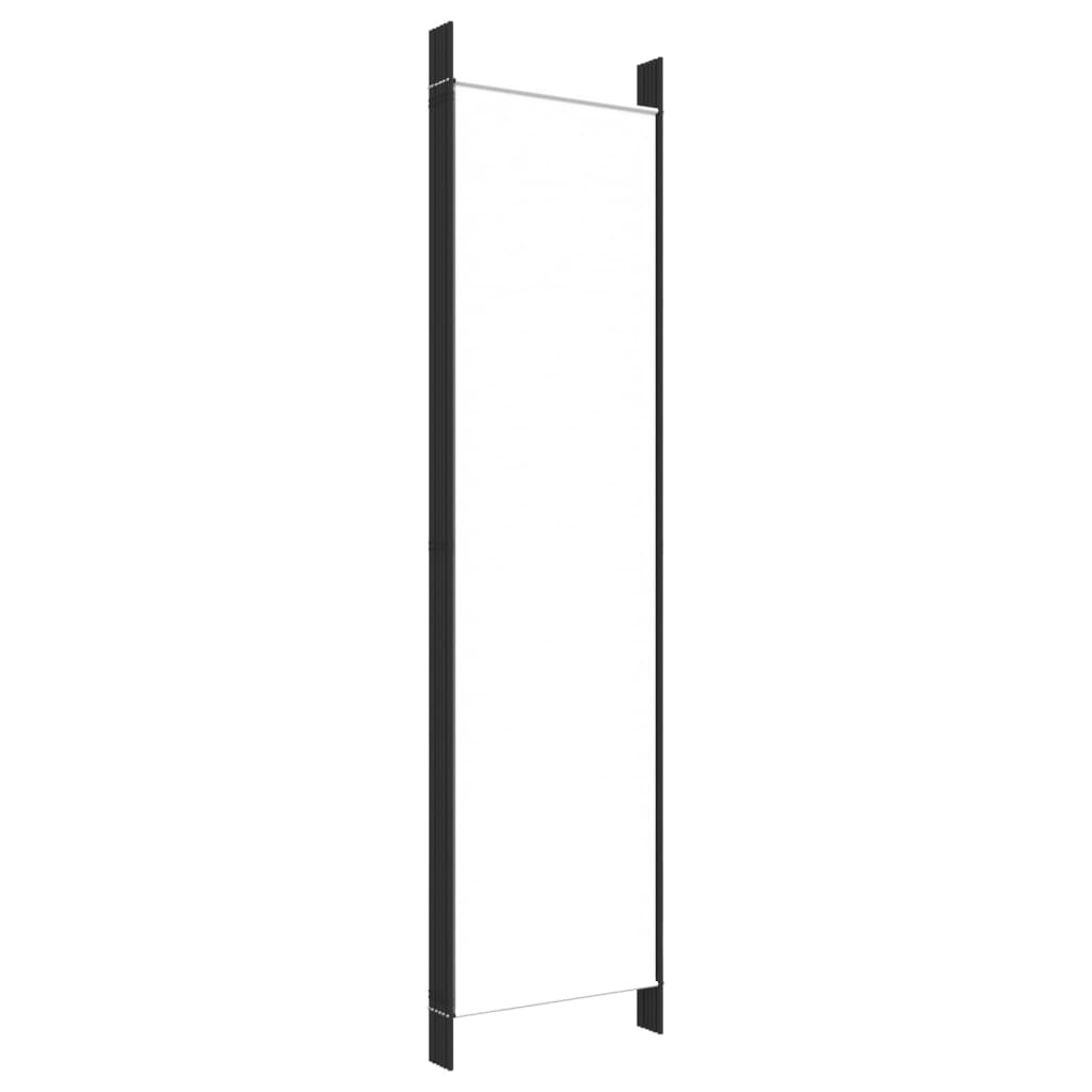 Biombo com 6 painéis 300x200 cm tecido branco