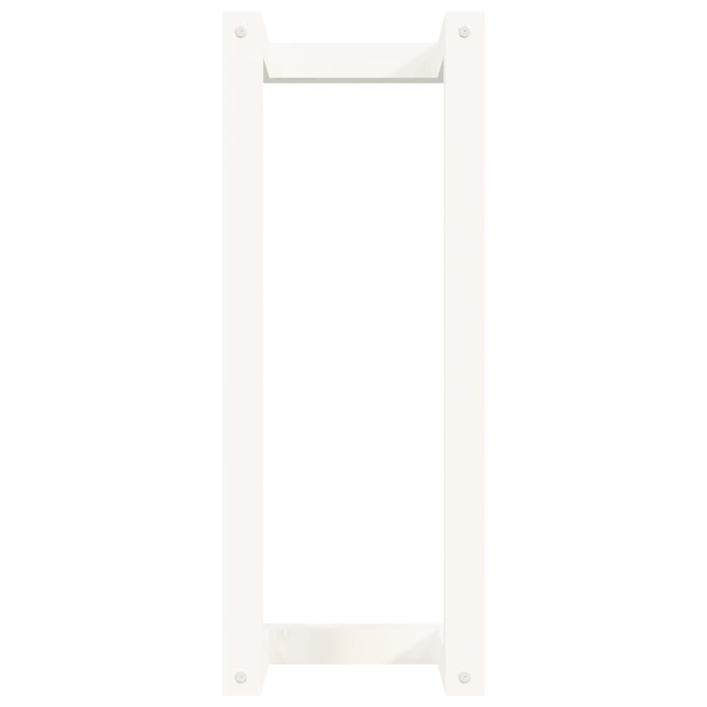 Toalheiro 23x18x60 cm pinho maciço branco