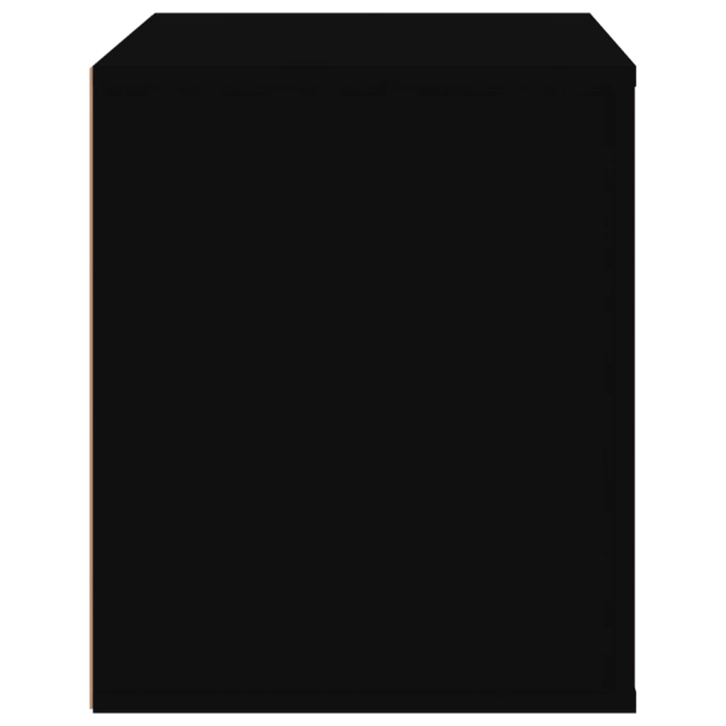 Mesa de cabeceira 50x39x47 cm preto