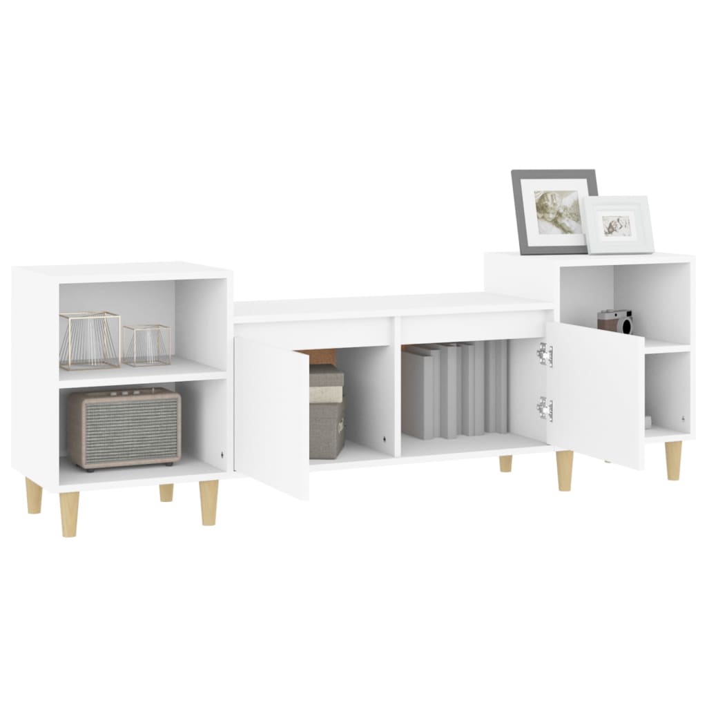 Móvel p/ TV 160x35x55 cm derivados de madeira branco