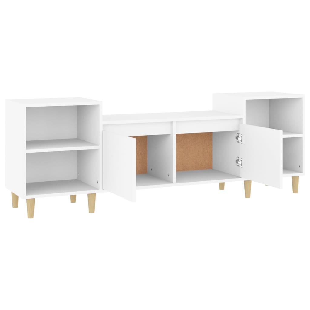 Móvel p/ TV 160x35x55 cm derivados de madeira branco